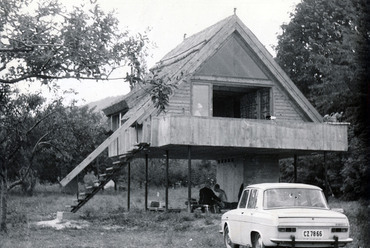 Szigliget, Preisich Gábor nyaralója, 1969. / Forrás: Fortepan 158536, Preisich család