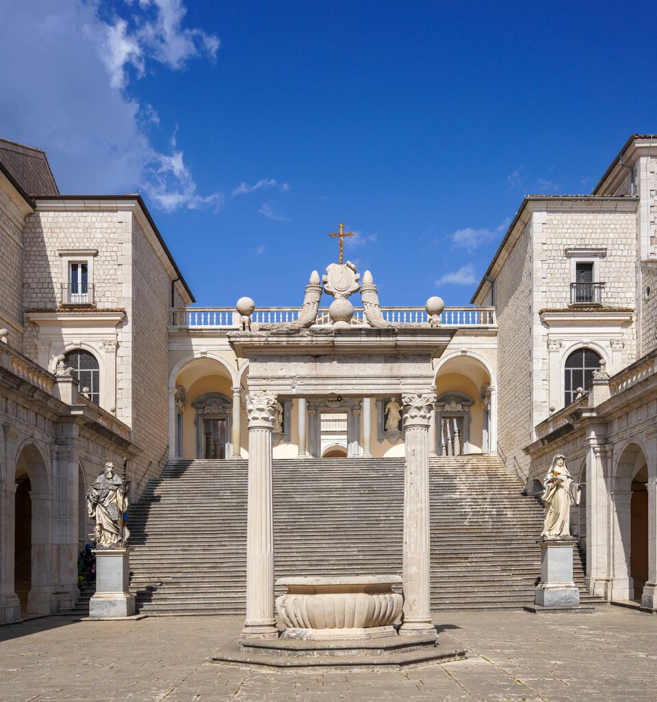 Monte Cassino. Forrás: Wikimedia Commons / Castro Pretorio