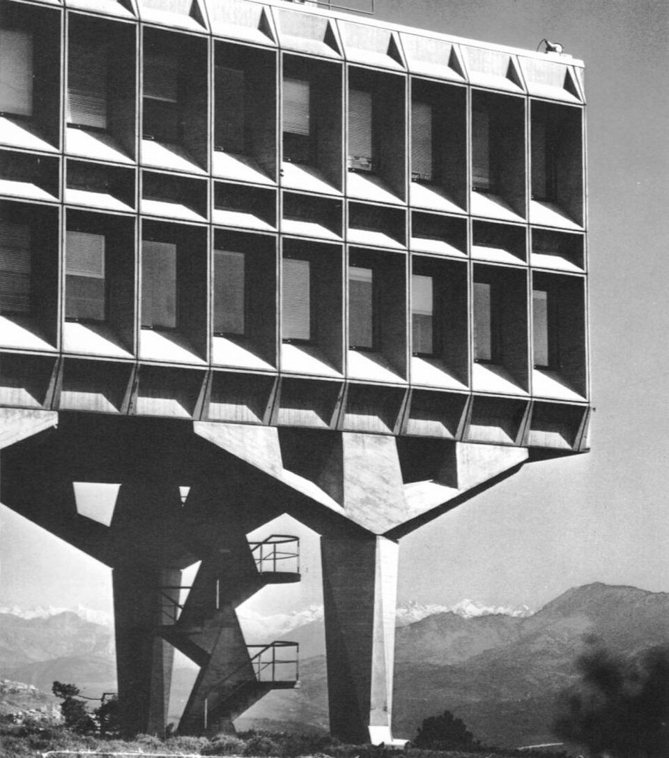 Breuer Marcell: IBM Research Center, La Gaude, Franciaország, 1962. Forrás: pecsma.hu
