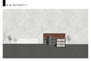 B-B metszet

