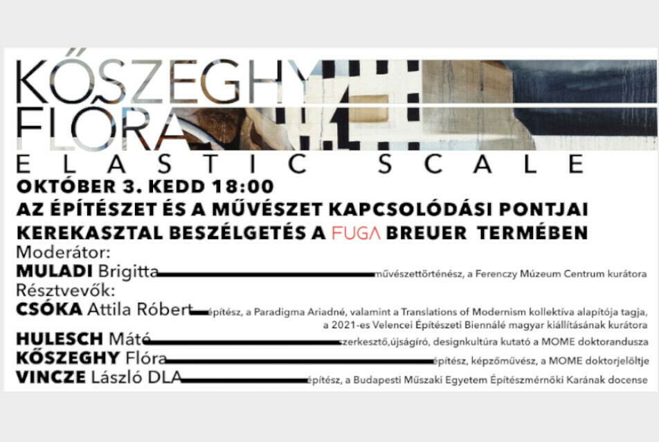 Az építészet és a művészet kapcsolódási pontjai – Kerekasztal-beszélgetés a Fugában