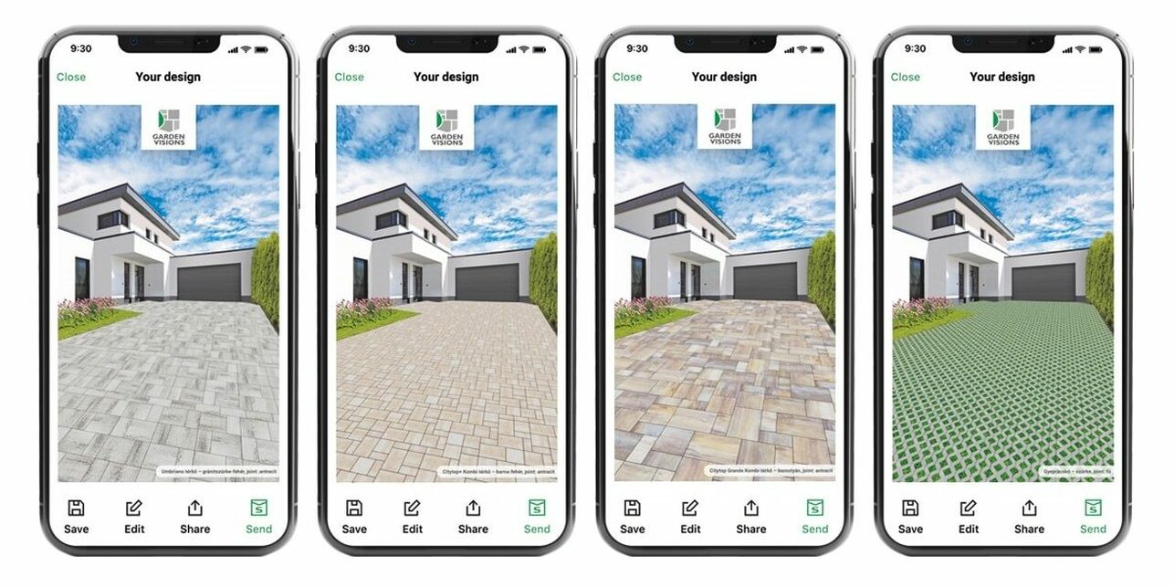 Wienerberger – GardenVisions mobilalkalmazás
