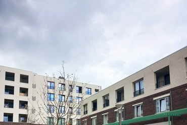 Antwerpen, Luchtbal szociális lakások (2013-2019). A szerző fotói 
