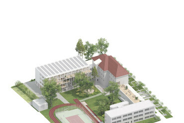 Řevnice-i Általános Iskola bővítése – Az Építész Stúdió győztes pályaműve
