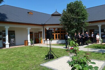 Az új látogatóközpont, Tomori kúria avatása, fotó: Kiss József 2023.
