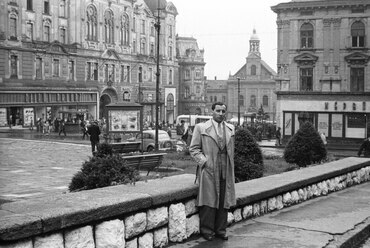 Széchenyi tér, 1953. Forrás: Fortepan / Nagy Gyula
