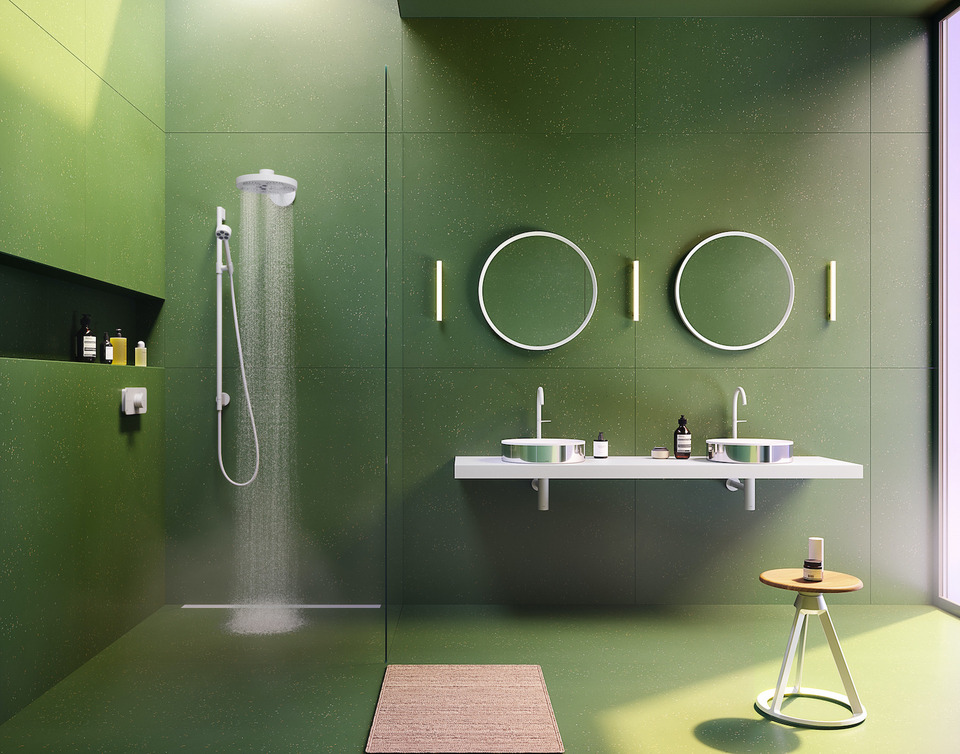 AXOR Suite fürdőkád és mosdóhagylók – forrás: Hansgrohe
