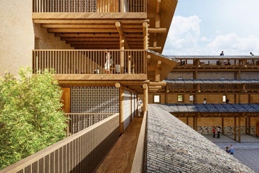 Fujian Tulou, Zhangzhou, Fucsien, Kína – tervező: DnA_Design and Architecture – forrás: Holcim Awards
