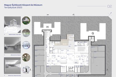 A Bánáti + Hartvig Építész Iroda, valamint Nagy Mercédesz Erika, Ritter Dániel és Szilágyi Norbert megvételben részesült terve a Magyar Építészeti Központ és Múzeum pályázatán
