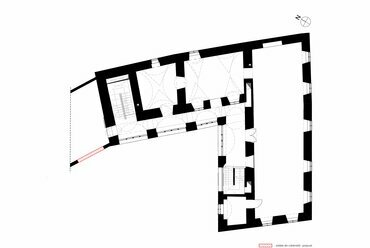 Emeleti alaprajz - A gyergyószentmiklósi Tarisznyás Márton Múzeum restaurálása. Fotó: Szigeti Vajk István

