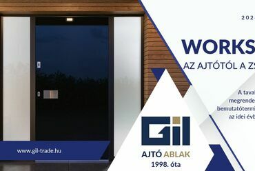 Az ajtótól a zsaluzásig – Gil-Trade workshop
