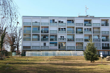 Keszthely, egykori ÁFOR üdülő (tervező: Callmeyer Ferenc), ma apartmanház. Fotó: Wettstein Domonkos
