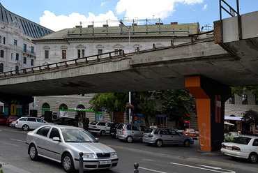 Nyugati téri felüljáró. Építészfórum archívum
