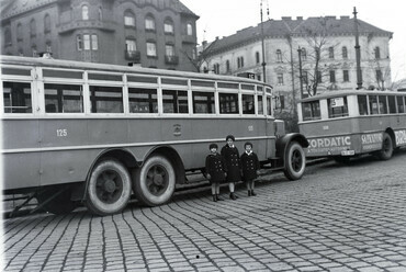 Boráros tér, háttérben a Lónyay utca és a Ráday utca torkolata, 1925. Forrás: Fortepan / Somogyvári Gergő
