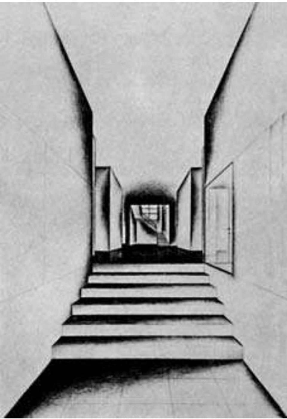 Giuseppe Terragni: Novocomum. Forrás: B. Zevi, L’architettura, Cronache e Storia magazin 153. száma, Omaggio a Terragni (Scan).
