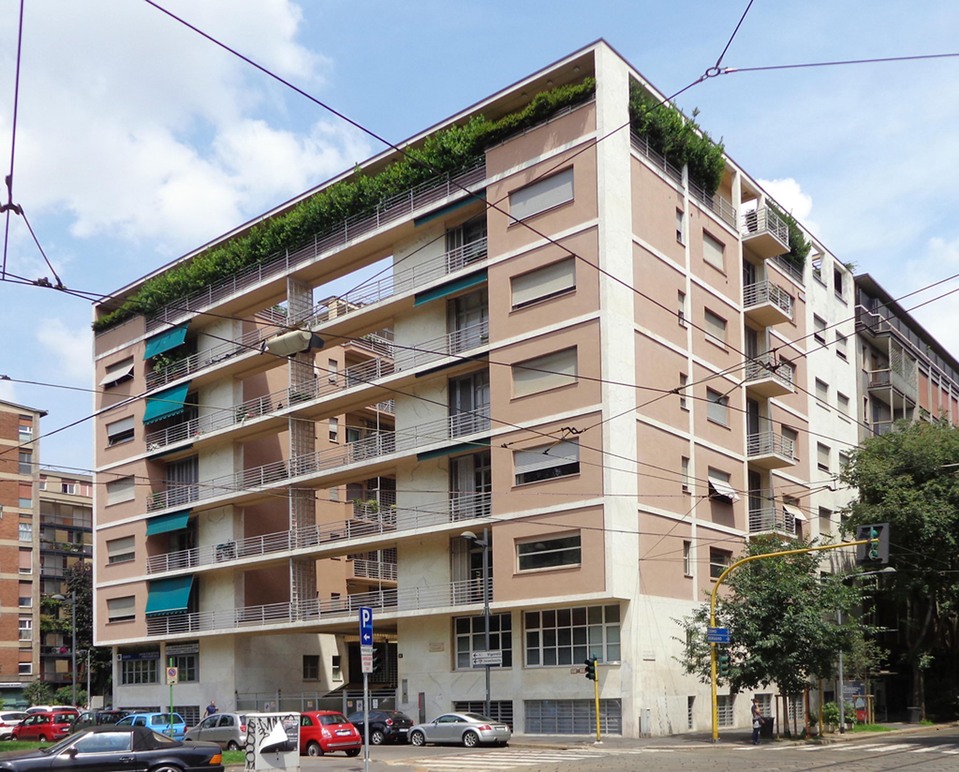 Giuseppe Terragni: Casa Rustici. Forrás: Archidiap