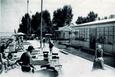 A Magyar Atlétikai Club (MAC) siófoki klubháza. Forrás: Tér és Forma 8 (1935) 3. 89.

