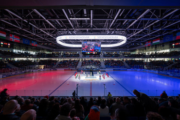Alba Aréna, a megnyitó ünnepség 2024. április 19-én. Fotó: Palkó György
