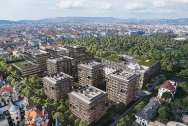 Dürer Park, látványterv – forrás: Dürer Befektetési Kft.
