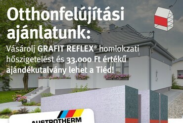 33 éves gyártói tapasztalat az Austrotherm-nél – 33 ezer Ft értékű ajándékutalvány a vásárlóknál
