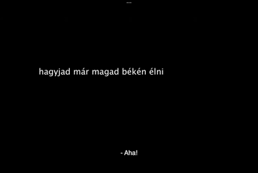 Kukac // Hagyjad már magad békén élni. Aha!
