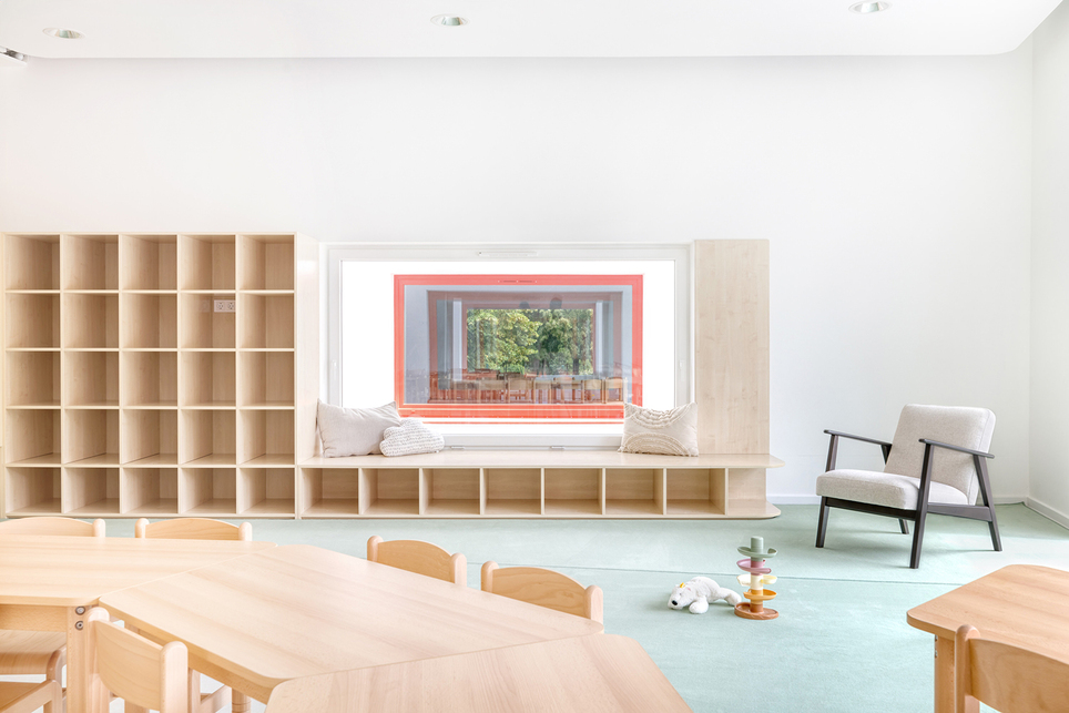 Evangélikus Örömhír Óvoda,Veszprém. Építészet: COMFORT-3R Építésziroda Kft. Belsőépítészet: BAKONYIBEA.interiors Kft. Fotó: Herman Péter