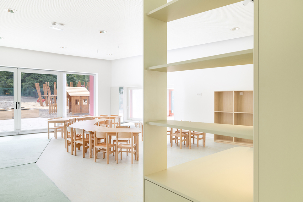 Evangélikus Örömhír Óvoda,Veszprém. Építészet: COMFORT-3R Építésziroda Kft. Belsőépítészet: BAKONYIBEA.interiors Kft. Fotó: Herman Péter