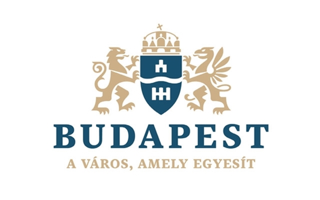 A Tarlós-féle újragondolt városlogó (2016). Forrás. https://propeller.hu/itthon/3197889-itt-van-budapest-uj-cimere-szlogene