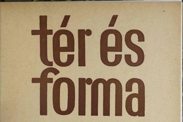 Tér és Forma 1944-45/2. forrás: Arcanum: Tér és Forma, Arcanum Újságok, Tér és Forma 1928-1948 | Arcanum Újságok
