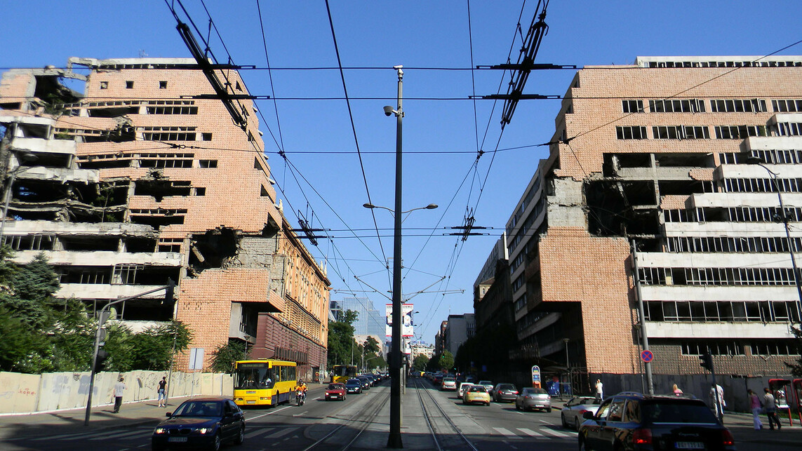 Generalštab Modernista komplexum, Belgrád, Szerbia. Fotó: Bojan Kovačević Architect/Flickr/Europa Nostra