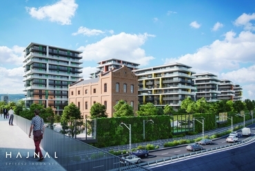 A gyaloghíd terve. Forrás: Biggeorge Property. (Építészfórum archívum)
