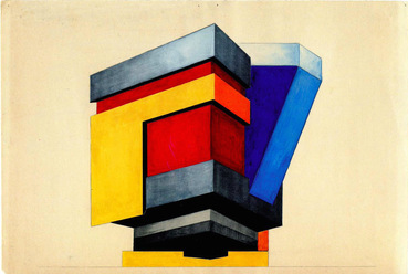 V Kolpakova, G Klutsis’  // Műhelyház-koncepció //  1928-1929

 
