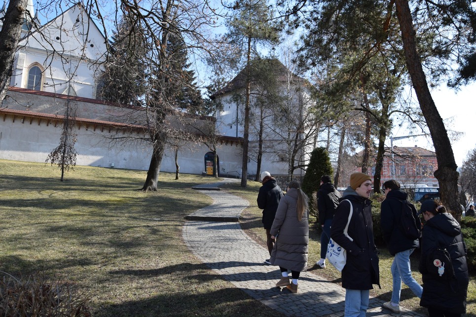 Győri hallgatók Marosvásárhelyen

