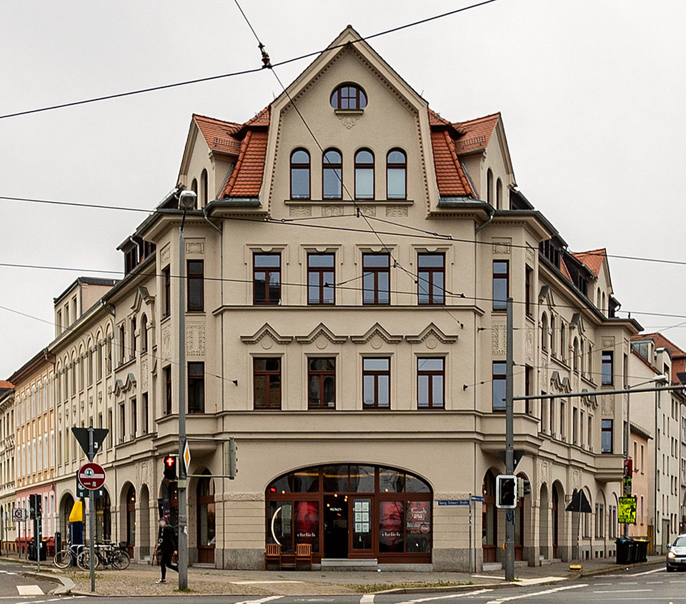 8. ábra Felújított homlokzatok a német városban [forrás: wiki]
