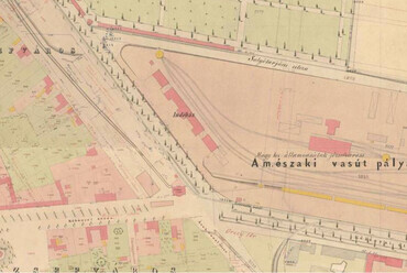 1867-es térkép a területről. Forrás: Arcanum
