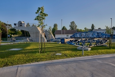 Sió-zsilip, Siófok / Korompay Attila, Térhálózat

