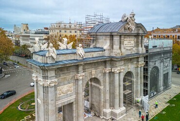 Puerta de Alcalá, Madrid, Spanyolország. Forrás: Stupendastic/Flickr
