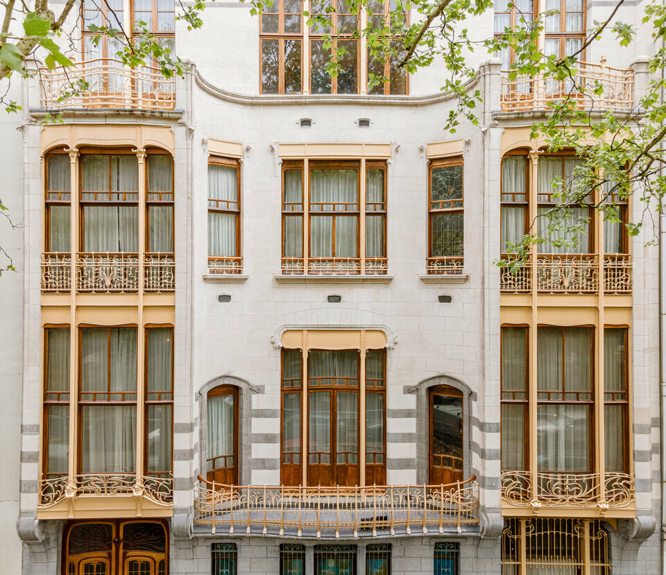 Hôtel Solvay, Brüsszel, Belgium. Forrás: Gilles van den Abeele/Flickr
