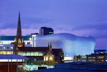 Selfridges &amp; Co Department Store Birmingham, Egyesült Királyság,  Future Systems / Jan Kaplicky, Amanda Levete,  Fotó: Soren Aagaard