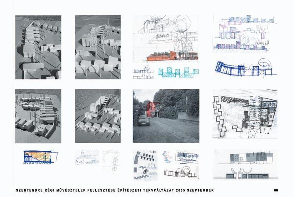 Szentendrei Régi Művésztelepen levő épületegyüttes fejlesztése