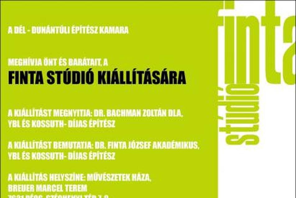 A Finta Stúdió a pécsi Művészetek Házában