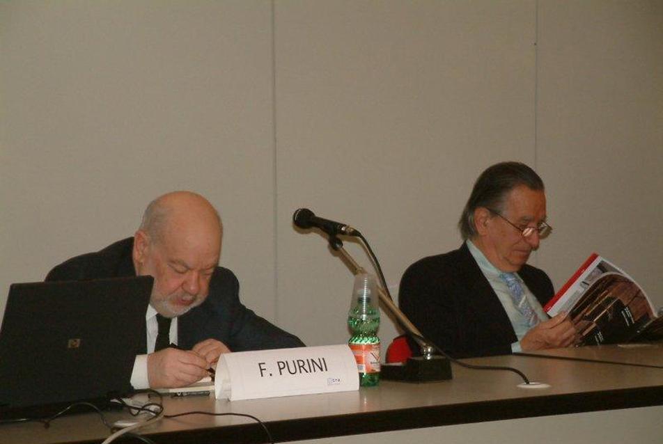 Franco Purini és Paolo Portoghesi