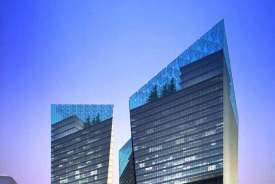 Három torony — többfunkciós épületkomplexum a kínai Chengduban