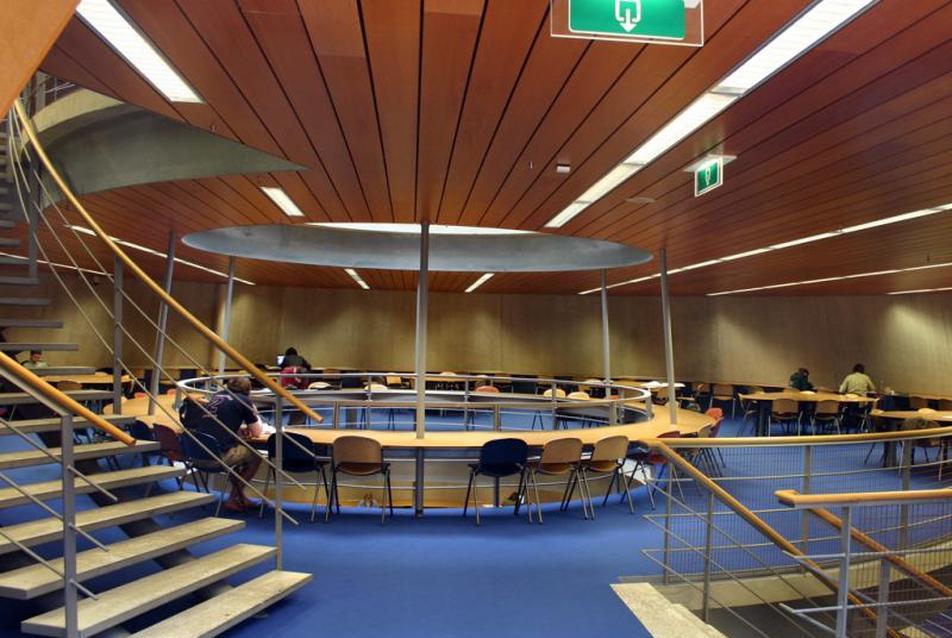 Egyetemi könyvtár, Delft, fotó: Turai Balázs