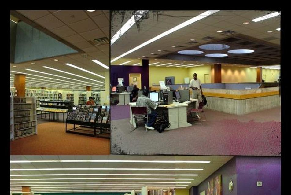 Fulton Közkönyvtár, Atlanta -- építész: Breuer Marcel; fotó: Majoros Ágnes