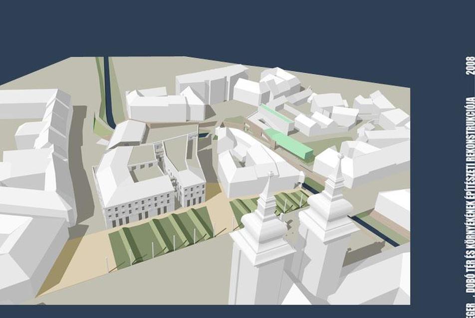Dobó tér és környékének építészeti rekonstrukciója