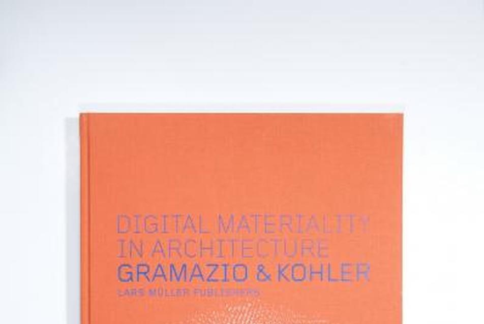 Szeptemberben megjelent a könyvük is Digital Materiality in Architecture címmel.Kép: © Gramazio & Kohler