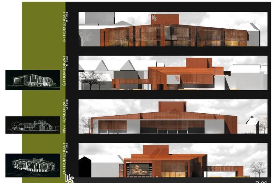 „A Szombathelyi Weöres Sándor Színház új épülete” építészeti és városrendezési ötletpályázat