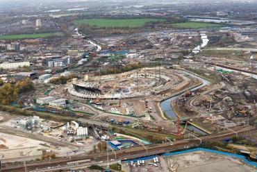 London Olimpiai Park panoráma