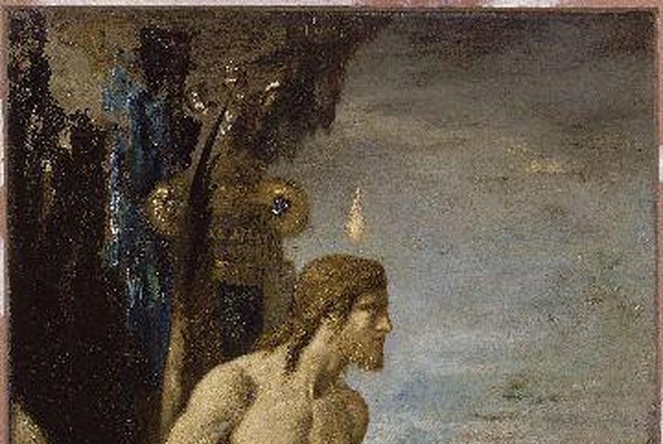 Gustave Moreau Prométheusz ,1868 © RMN, René-Gabriel Ojéda olaj, vászon, 205 x 122 cm